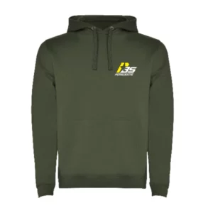 SUDADERA PERALBAITS PBS VERDE LOGO BLANCO