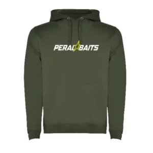 SUDADERA PERALBAITS VERDE HZ LOGO BLANCO