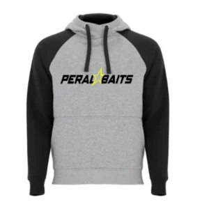 SUDADERA PERALBAITS HZ BICOLOR NEGRA